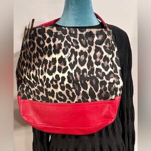 COACH TOTE - Leopard Print